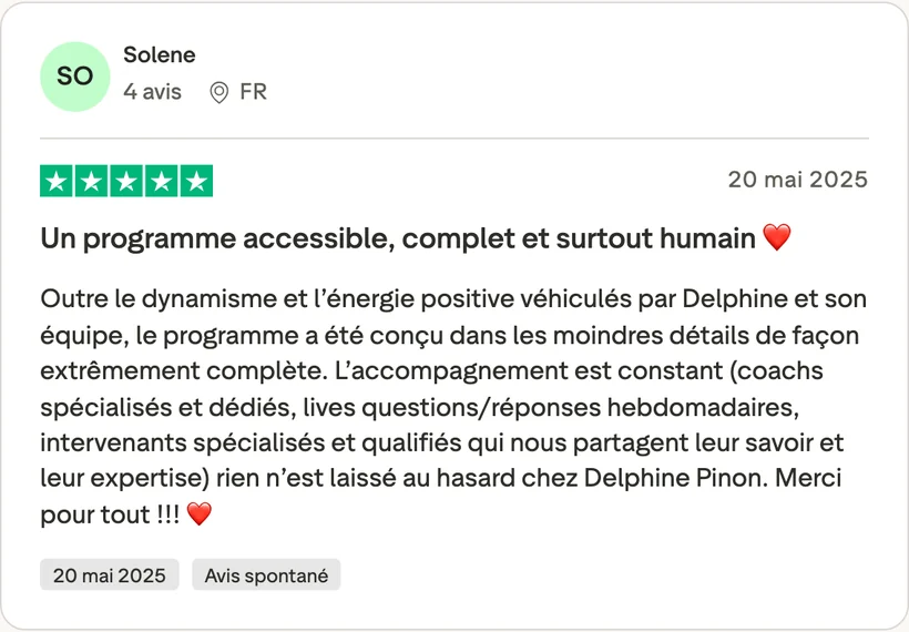 Capture d'un message partagé par un membre de Liberty Cashflow